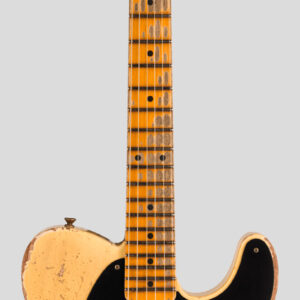 Fender Custom Shop Time Machine 1954 Telecaster Super Faded Aged Nocaster Blonde SHR 1