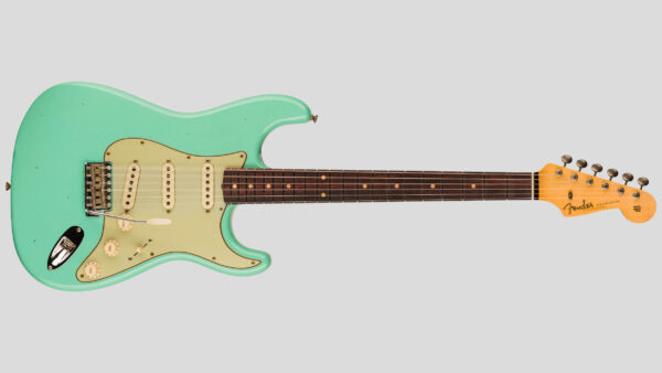 Fender Custom Shop Time Machine 1959 Stratocaster Aged Sea Foam Green Journeyman Relic 9236091090