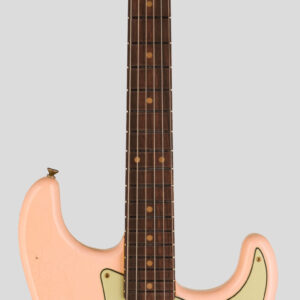 Fender Custom Shop Time Machine 1959 Stratocaster Super Faded Aged Shell Pink J.Relic 1