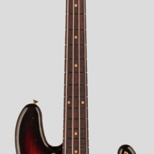 Fender Custom Shop Time Machine 1961 Jazz Bass 3-Color Sunburst Heavy Relic 1
