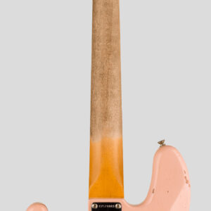 Fender Custom Shop Time Machine 1961 Jazz Bass Super Faded Aged Shell Pink Heavy Relic 2