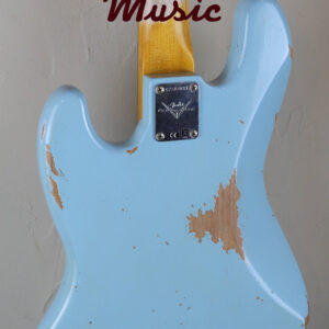 Fender Custom Time Machine 1961 Jazz Bass Faded Aged Daphne Blue Heavy Relic 25/10/2024 5 Fender Custom Time Machine 1961 Jazz Bass Faded Aged Daphne Blue Heavy Relic 25/10/2024 5