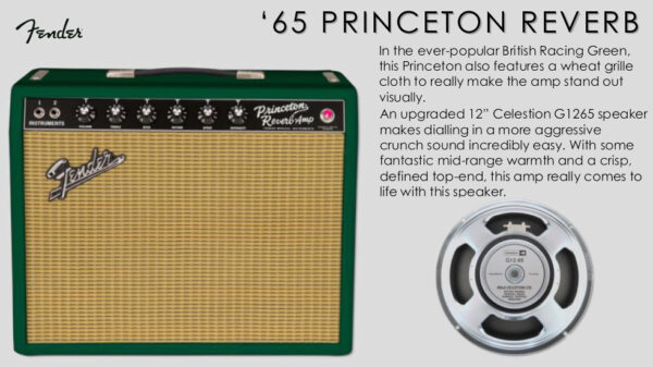 Fender Limited Edition 65 Princeton Reverb 1x12" British Racing Green 2172006882