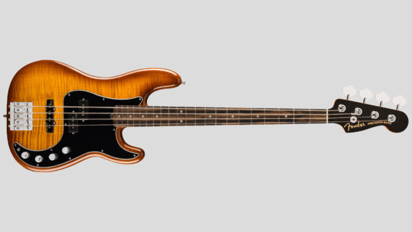 Fender Limited Edition American Ultra Precision Bass Flame Maple Top Tiger's Eye 0118040771