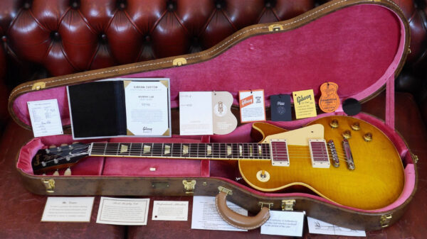 Gibson Custom Shop Murphy Lab 1959 Les Paul Standard 2023 Dirty Lemon Light Aged LPR59LADLNH1