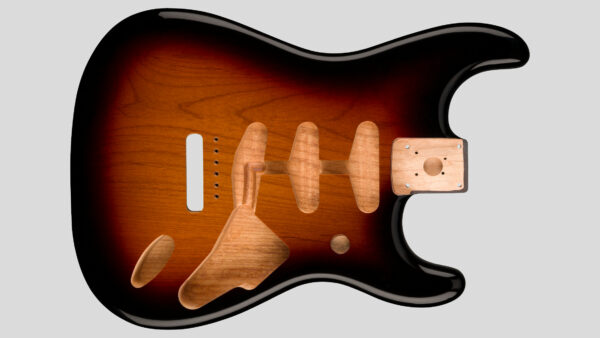 Fender Classic 60 Stratocaster Alder Body 3-C Sunburst 0998003700 Made in Mexico SSS Vintage Bridge Mount