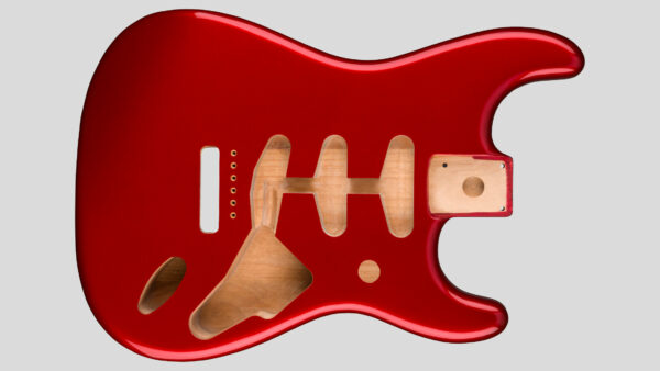 Fender Classic 60 Stratocaster Alder Body Candy Apple Red 0998003709 Made in Mexico SSS Vintage Bridge Mount