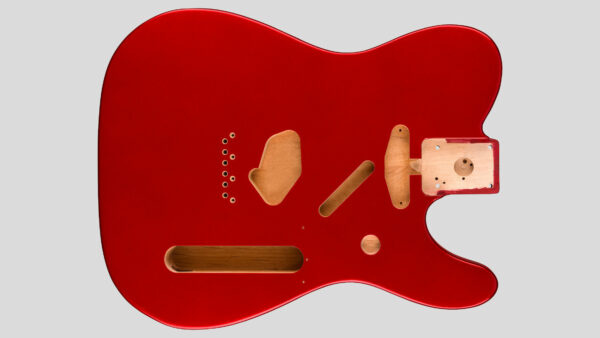 Fender Classic 60 Telecaster Alder Body Candy Apple Red 0998006709 Made in Mexico SS Vintage Bridge Mount
