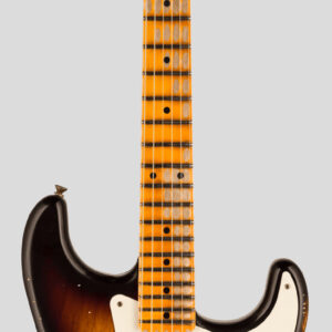 Fender Custom Shop Time Machine 1957 Stratocaster Aged 2-Color Sunburst Heavy Relic 1