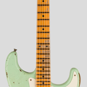 Fender Custom Shop Time Machine 1957 Stratocaster Aged Surf Green Heavy Relic 1
