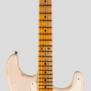 Fender Custom Shop Time Machine 1957 Stratocaster Aged White Blonde Heavy Relic 1