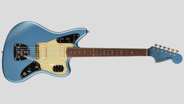 Fender Custom Shop Time Machine 1964 Jaguar Faded Aged Lake Placid Blue Journeyman Relic 9236091104