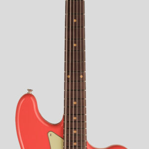 Fender Custom Shop Time Machine Bass VI Super Faded Aged Fiesta Red DCC 1