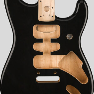 Fender Deluxe Stratocaster Alder Body Black 1