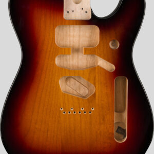 Fender Deluxe Telecaster Alder Body 3-Color Sunburst 1