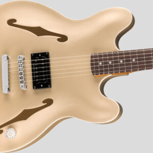 Fender Tom Delonge Starcaster Satin Shoreline Gold 3