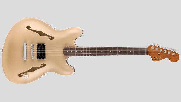 Fender Tom Delonge Starcaster Satin Shoreline Gold 0262360544 Designed in California