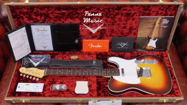 Fender Custom Shop Vintage Custom 1959 Telecaster Custom Chocolate 3-C Sunburst NOS TCP 9235000564