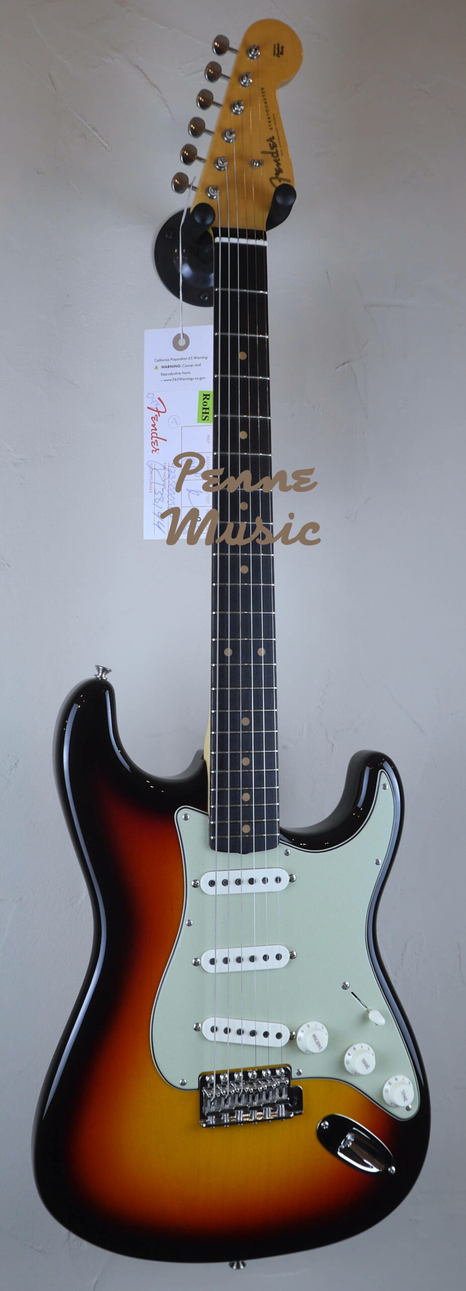 Fender Custom Shop Vintage Custom 1959 Stratocaster Chocolate 3-Color Sunburst NOS TCP 17/09/2024 2