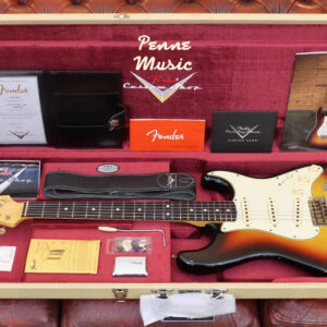 Fender Custom Shop Limited Edition 1963 Stratocaster Bleached 3-Color Sunburst Journeyman Relic 07/11/2024 1
