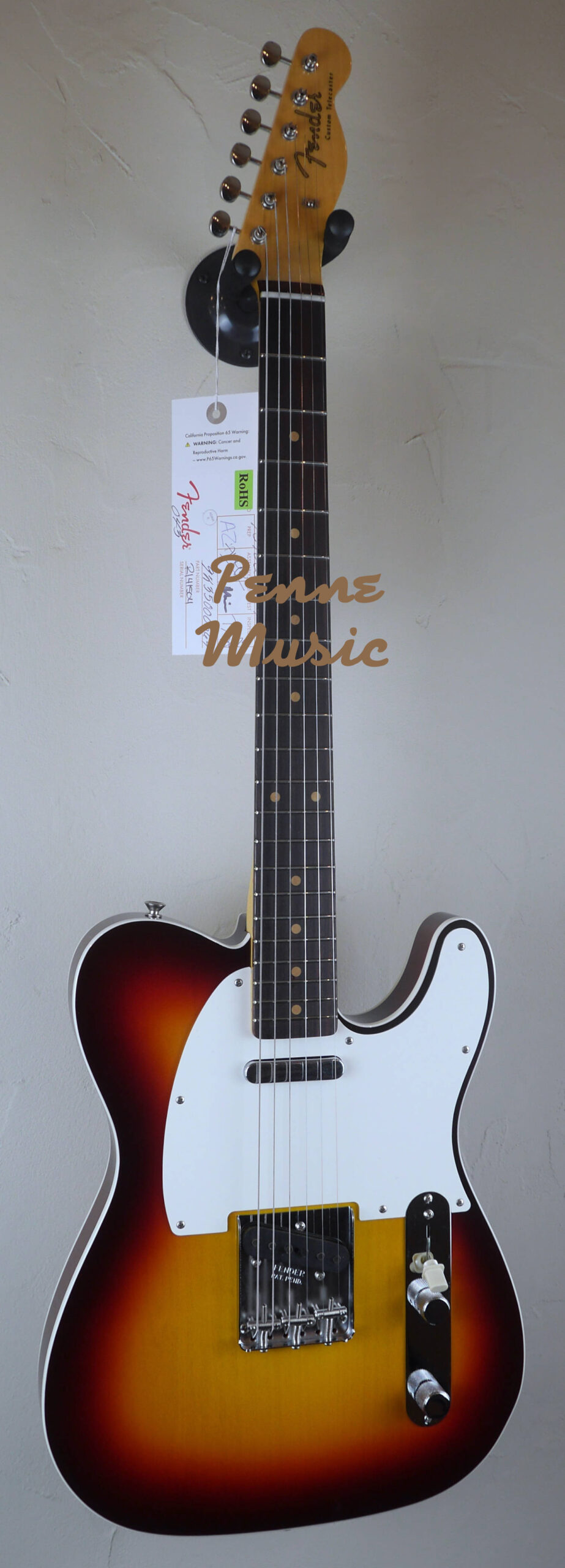 Fender Custom Shop Vintage Custom 1959 Telecaster Custom Chocolate 3-Color Sunburst NOS TCP 07/11/2024 2