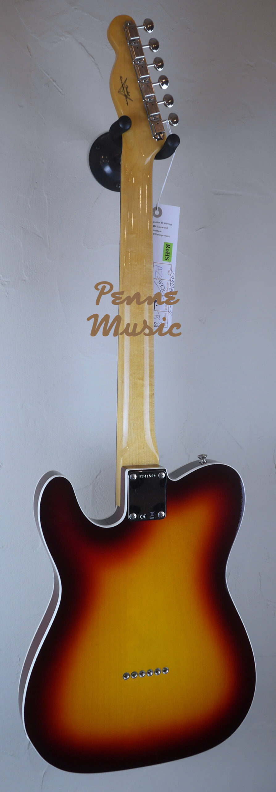 Fender Custom Shop Vintage Custom 1959 Telecaster Custom Chocolate 3-Color Sunburst NOS TCP 07/11/2024 3