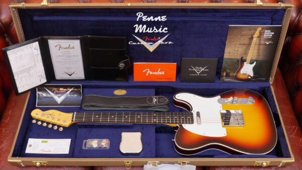 Fender Custom Shop Vintage Custom 1959 Telecaster Custom Chocolate 3-C Sunburst NOS TCP 9235000564