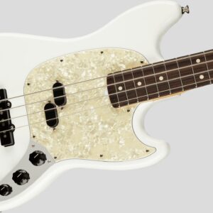 Fender American Performer Mustang Bass Arctic White 3