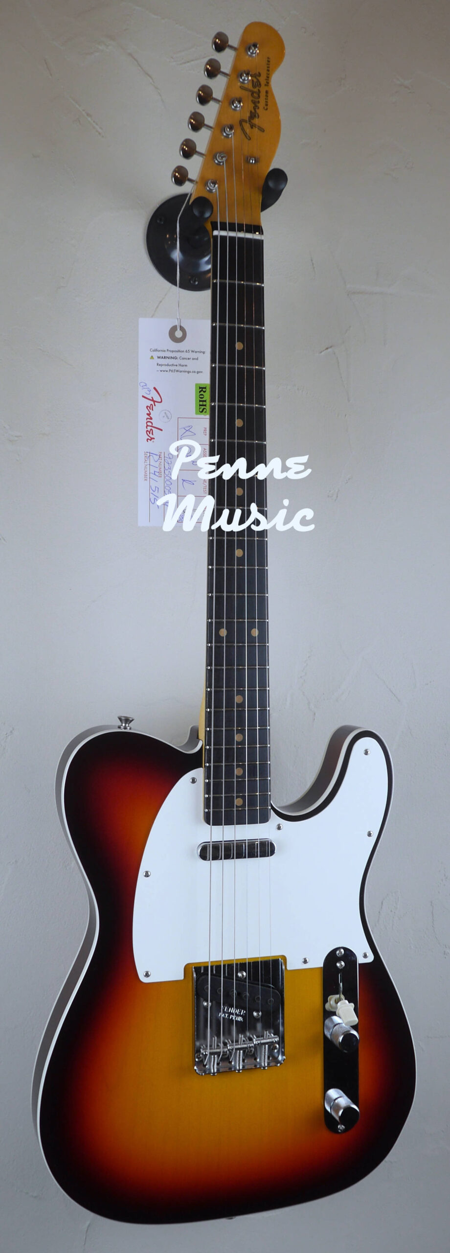 Fender Custom Shop Vintage Custom 1959 Telecaster Custom Chocolate 3-Color Sunburst NOS TCP 14/11/2024 2
