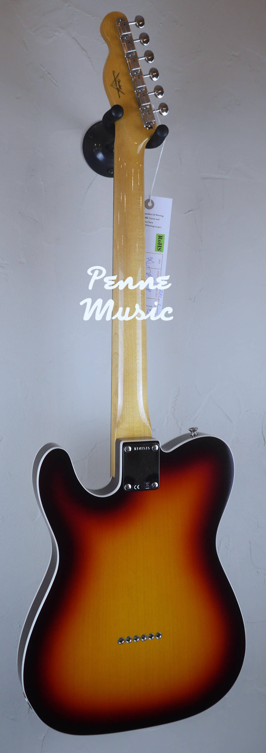 Fender Custom Shop Vintage Custom 1959 Telecaster Custom Chocolate 3-Color Sunburst NOS TCP 14/11/2024 3