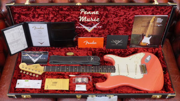 Fender Custom Shop Time Machine 1964 Strato Aged Fiesta Red Journeyman Relic 9235001580
