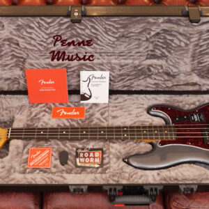 Fender Limited Edition Vintera II Road Worn 60 Precision Bass Charcoal Frost Metallic 1