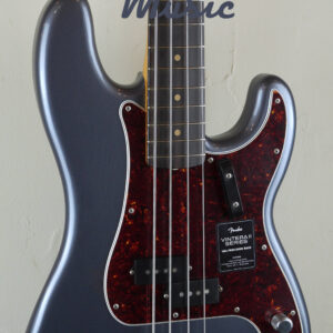 Fender Limited Edition Vintera II Road Worn 60 Precision Bass Charcoal Frost Metallic 4
