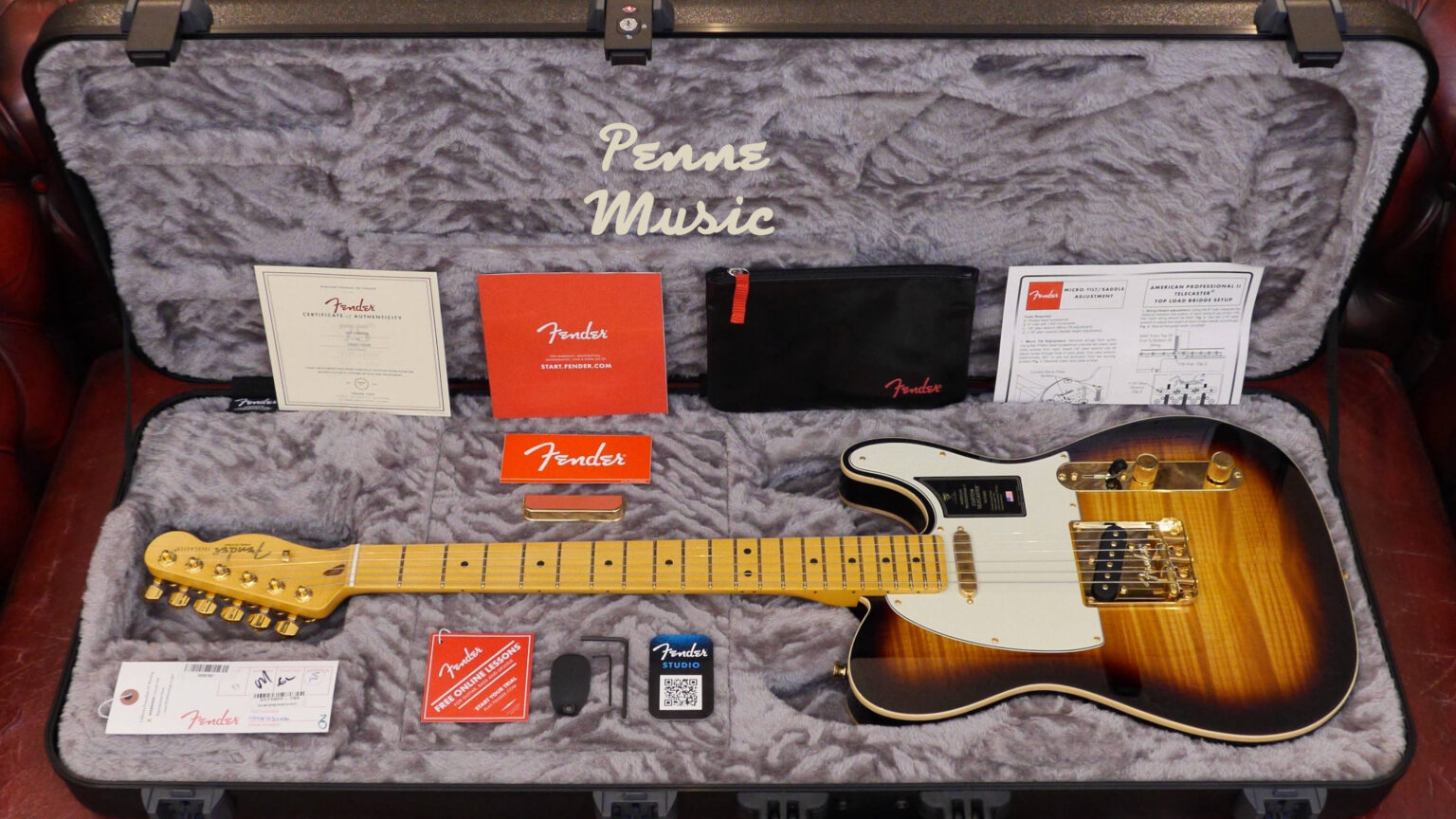 Fender 75th Anniversary Pro II Custom Tele Sunburst 0171022703