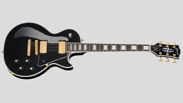 Gibson Les Paul Custom 70s Ebony LPCU700EBGH1 Made in Usa inclusa custodia rigida