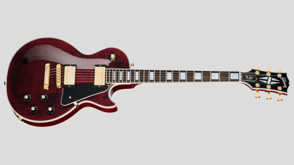 Gibson Les Paul Custom 70s Wine Red LPCU700WRGH1 Made in Usa inclusa custodia rigida